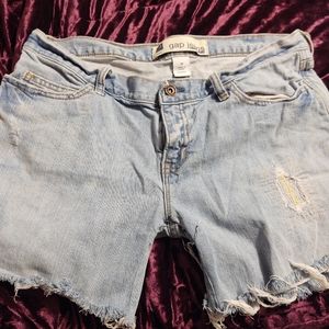 Gap jean shorts size 10